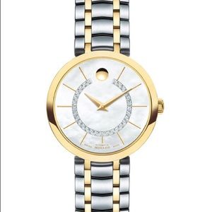 MOVADO Women’s 1881 Automatic White Two Tone Diamond Watch